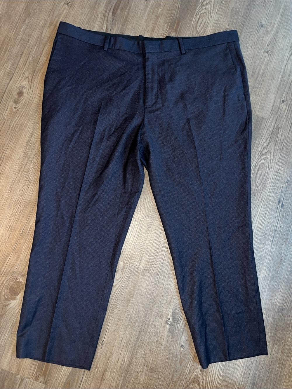 THEORY 100% Wool Men's Navy Dress Pants